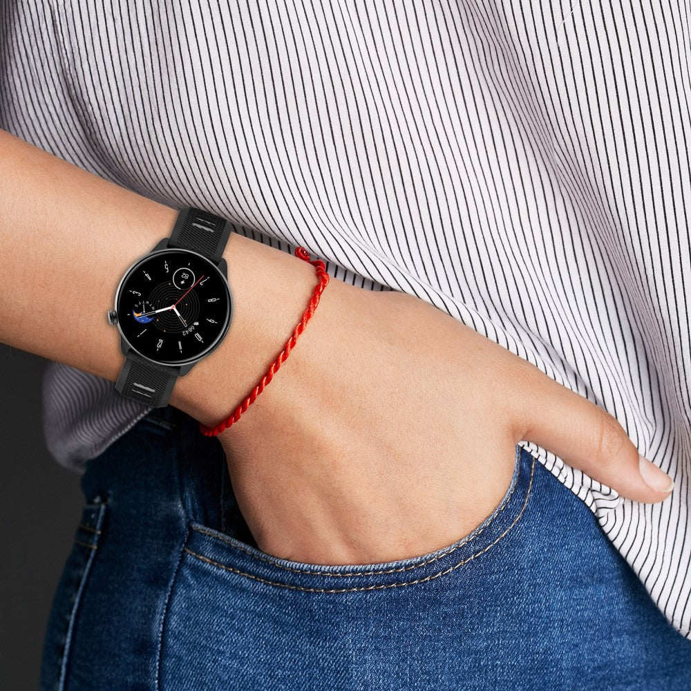 Mega Fint Silikone Universal Rem passer til Smartwatch - Blå#serie_10
