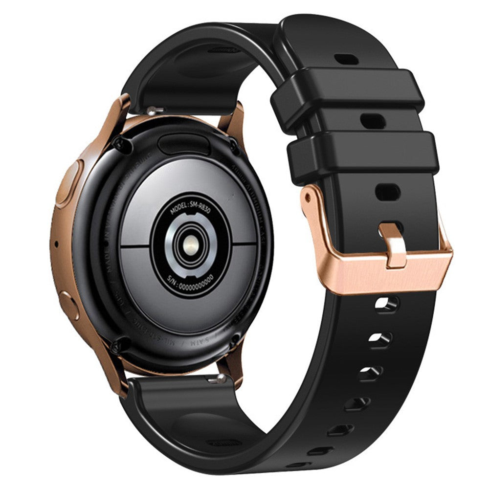 20mm Universal silicone strap - Black#serie_4