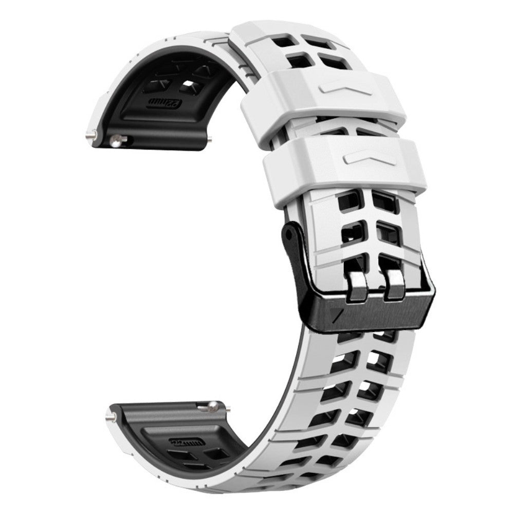 Alle Tiders Silikone Universal Rem passer til Smartwatch - Hvid#serie_9