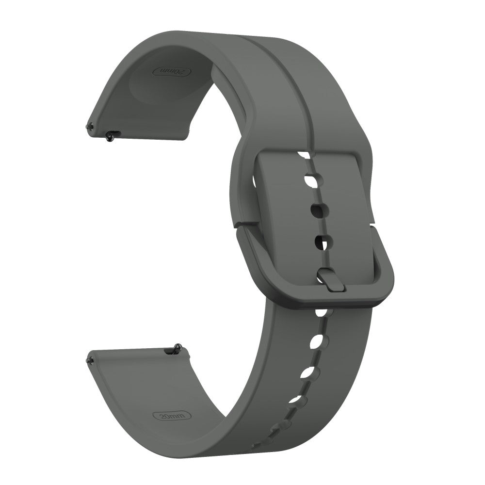 22mm Universal cool silicone strap - Dark Grey#serie_10
