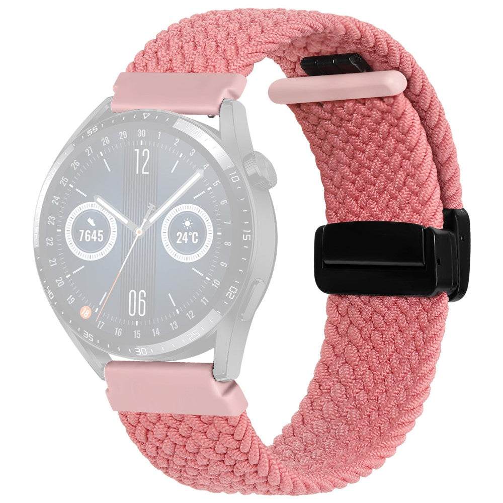 20mm Universal nylon braid strap - Pink#serie_8