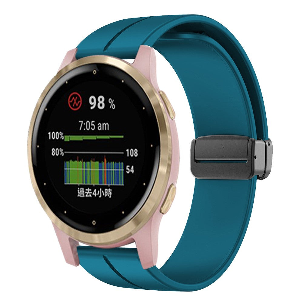 Rigtigt Godt Silikone Universal Rem passer til Smartwatch - Grøn#serie_13