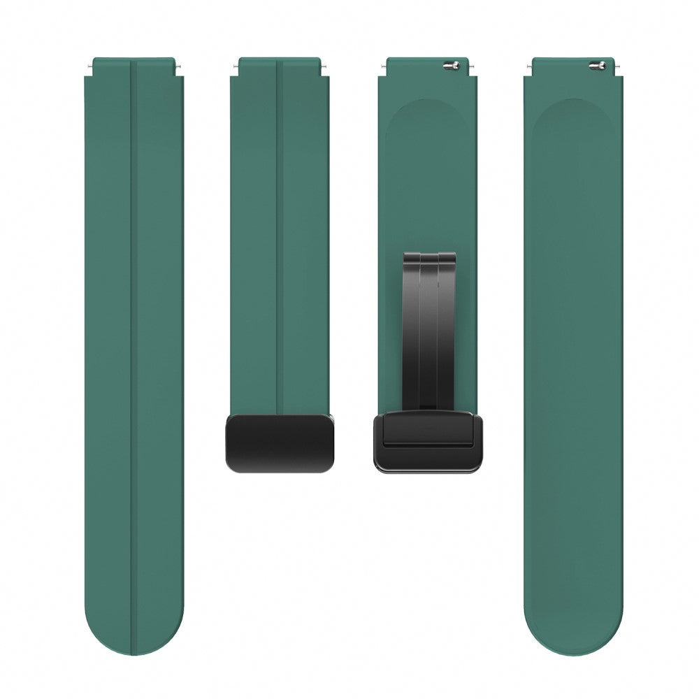Rigtigt Godt Silikone Universal Rem passer til Smartwatch - Grøn#serie_9