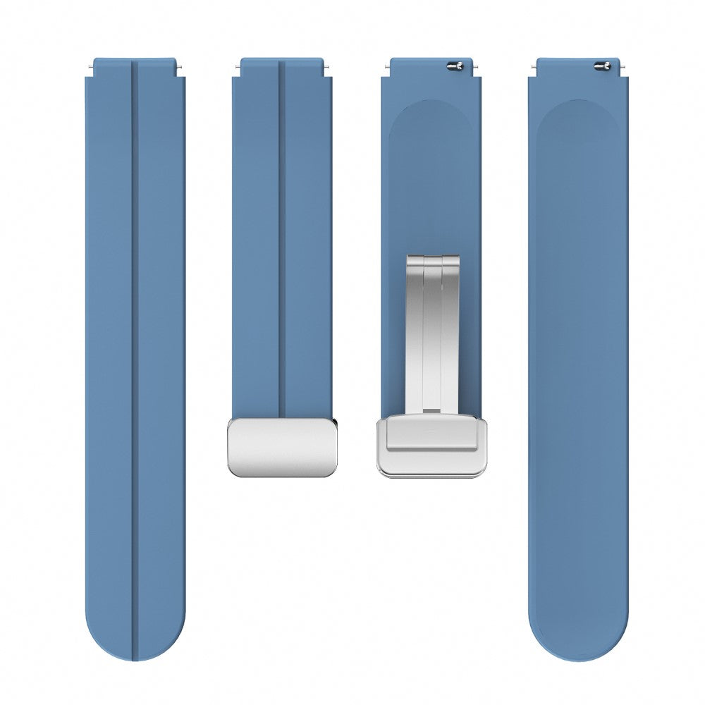 Yndigt Silikone Universal Rem passer til Smartwatch - Blå#serie_13
