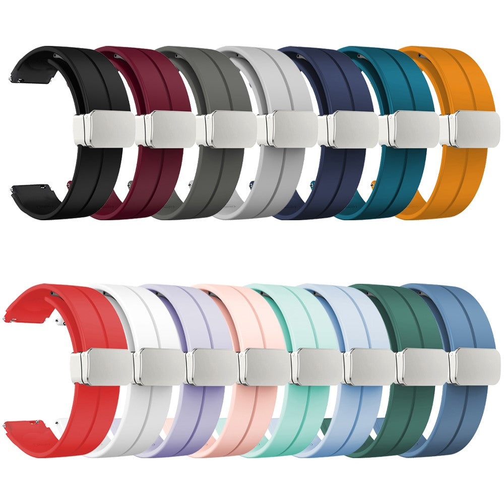 Yndigt Silikone Universal Rem passer til Smartwatch - Lilla#serie_15