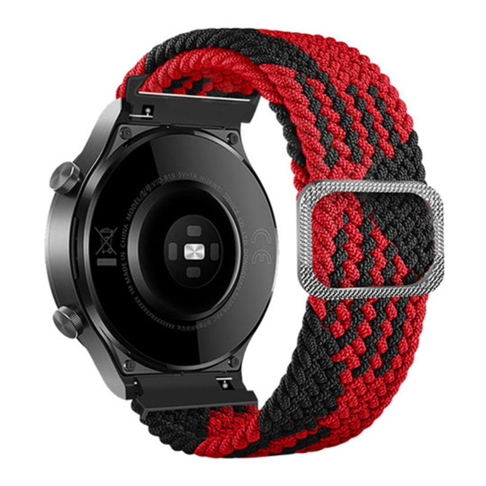 20mm Universal nylon strap - Red / Black#serie_11