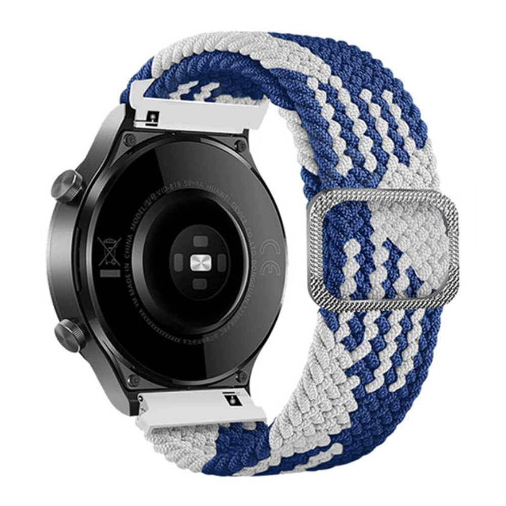 20mm Universal nylon strap - Blue / White#serie_7