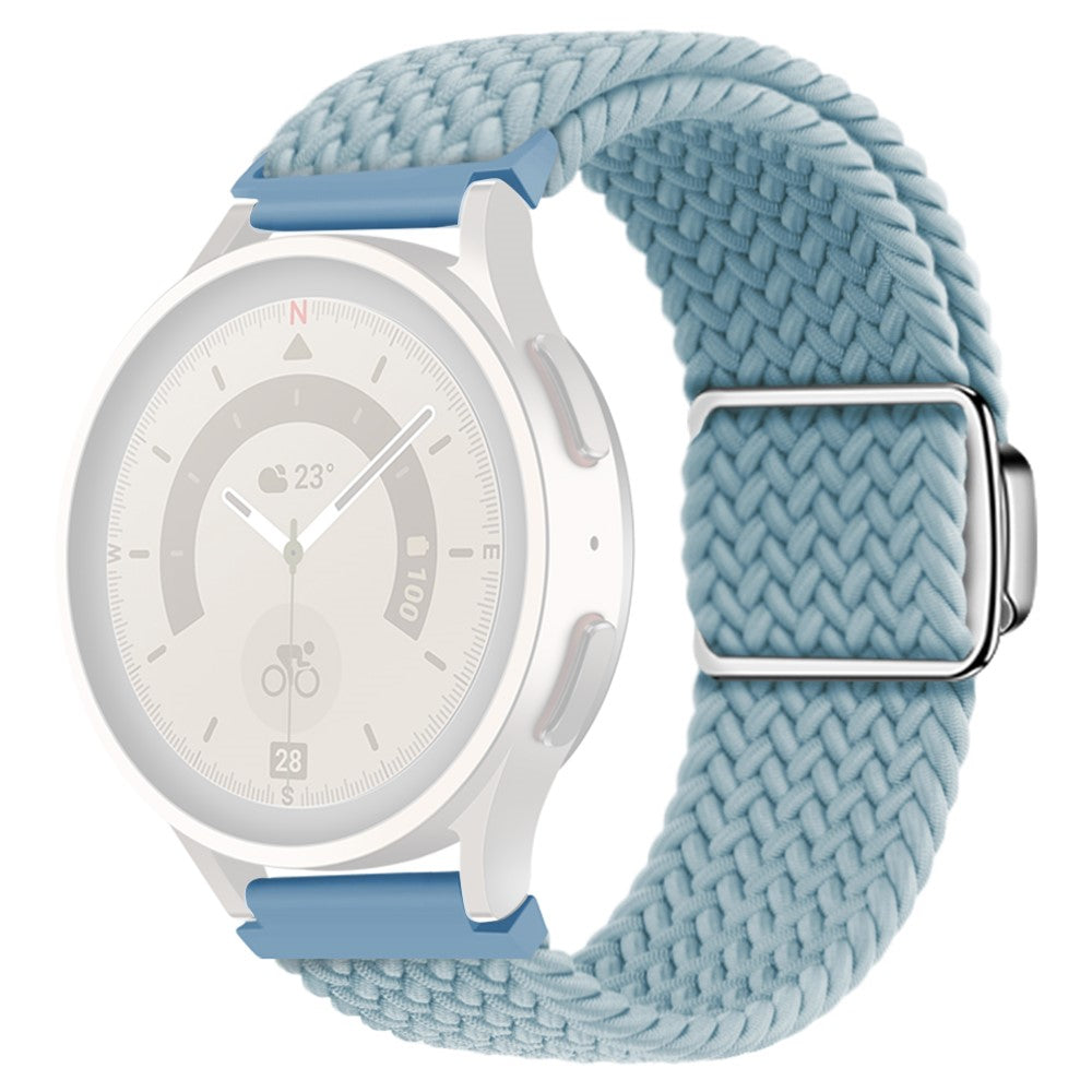 22mm Universal nylon strap with magnetic buckle - Cyan#serie_15