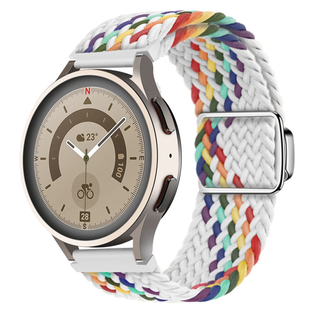 Vildt Godt Metal Og Nylon Universal Rem passer til Smartwatch - Flerfarvet#serie_17