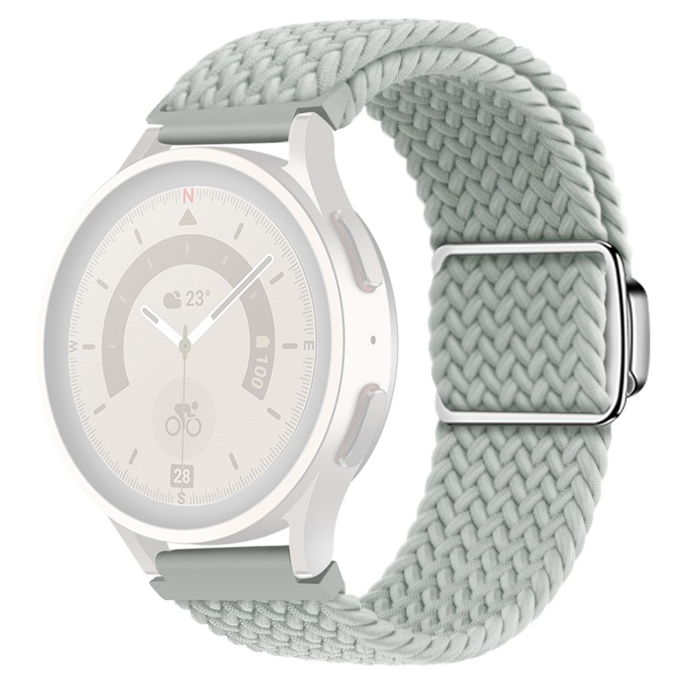 20mm Universal nylon strap with magnetic buckle - Light Grey#serie_7