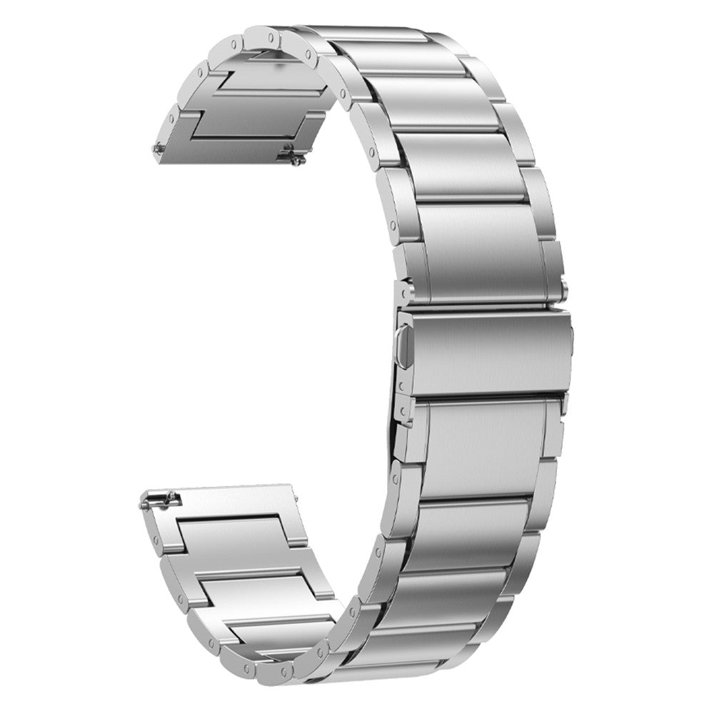 22mm Universal titanium alloy strap with frontier flat buckle - Silver#serie_3