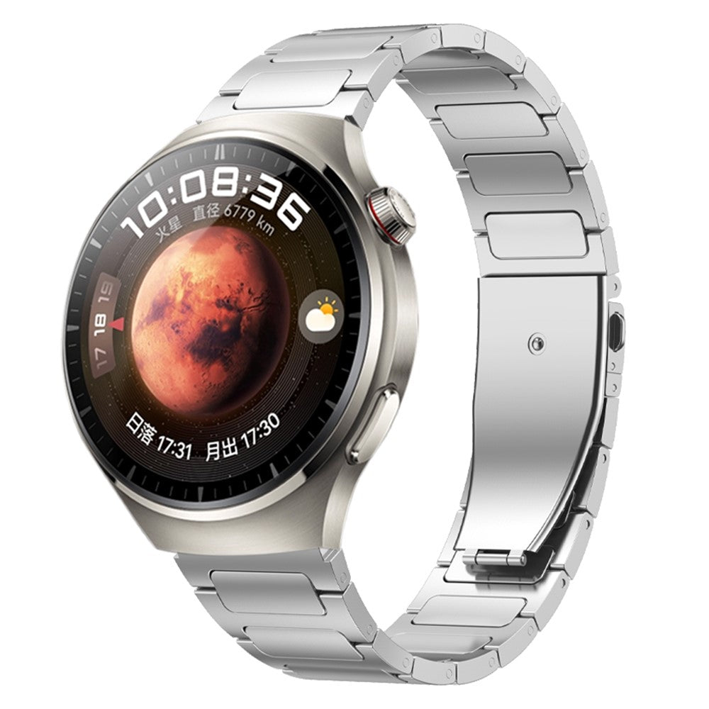 Helt Vildt Godt Metal Universal Rem passer til Smartwatch - Sølv#serie_2