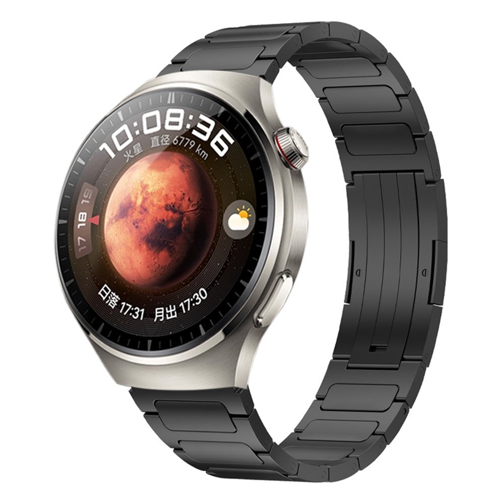 Mega Hårdfør Metal Universal Rem passer til Smartwatch - Sort#serie_3