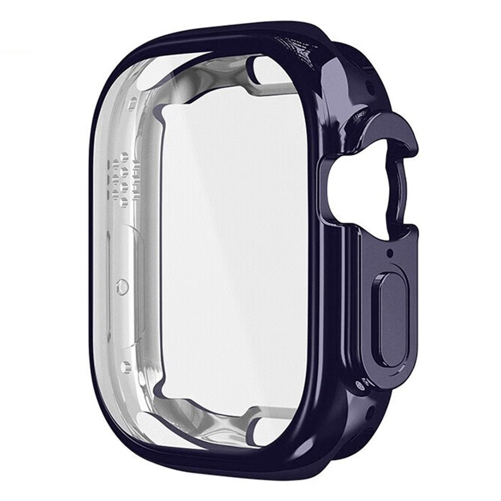 Vildt Fint Universal Cover med Skรฆrmbeskytter i Plastik og Glas passer til Apple Watch Series 8 (45mm) / Apple Watch Series 7 45mm - Blรฅ#serie_1