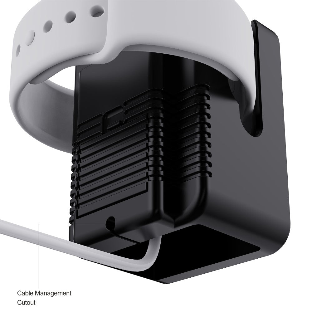 Vildt Fed Silikone Cover passer til Apple Smartwatch - Sort#serie_1