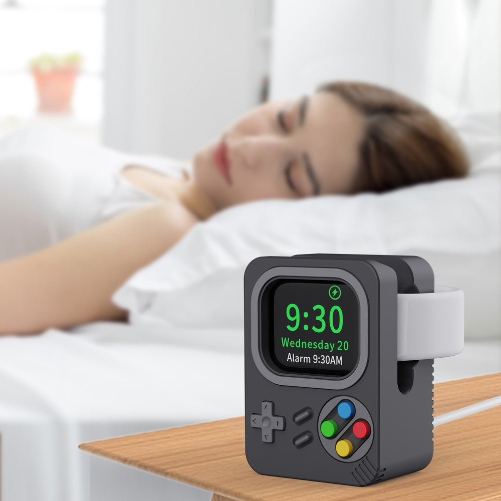 Vildt Fed Silikone Cover passer til Apple Smartwatch - Sort#serie_1