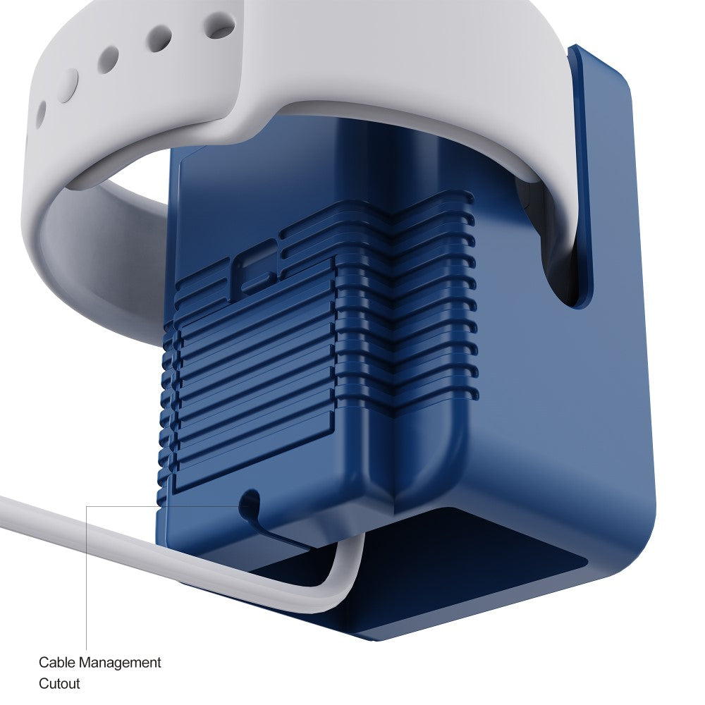 Vildt Fed Silikone Cover passer til Apple Smartwatch - Blå#serie_4