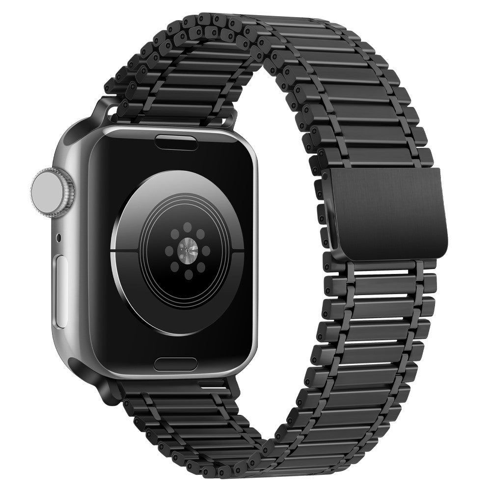 Sejt Metal Universal Rem passer til Apple Smartwatch - Sort#serie_5