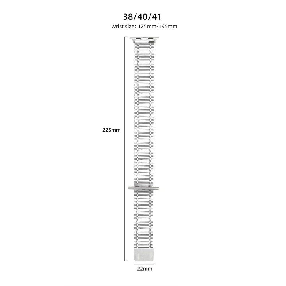 Sejt Metal Universal Rem passer til Apple Smartwatch - Pink#serie_7