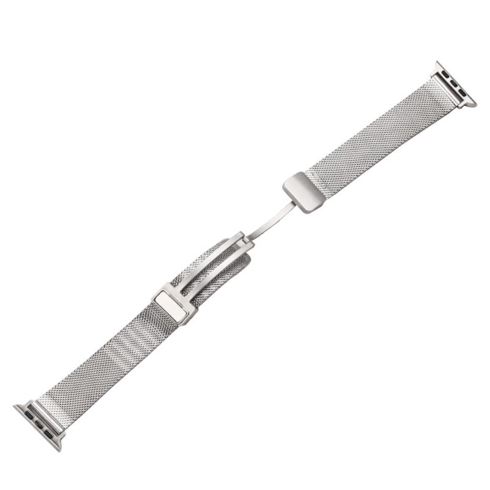 Meget Fint Metal Universal Rem passer til Apple Smartwatch - Sรธlv#serie_1