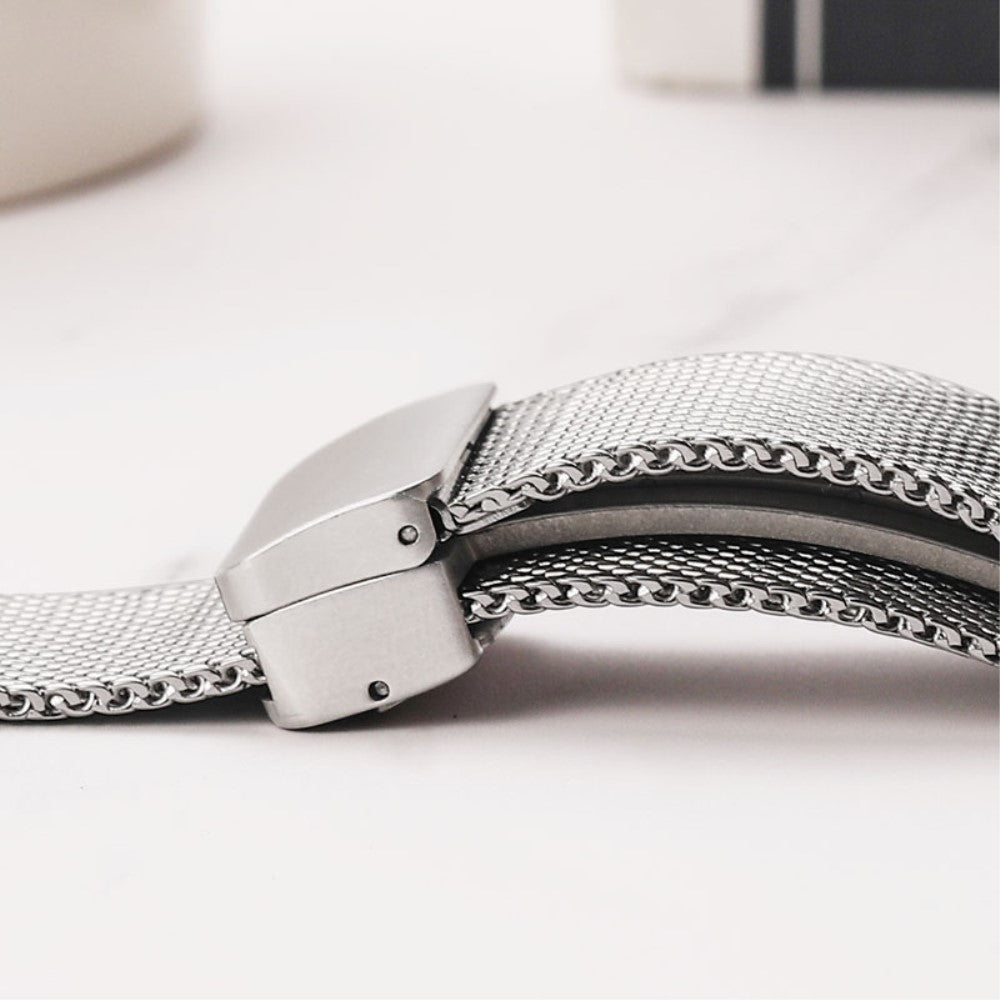 Meget Fint Metal Universal Rem passer til Apple Smartwatch - Pink#serie_4