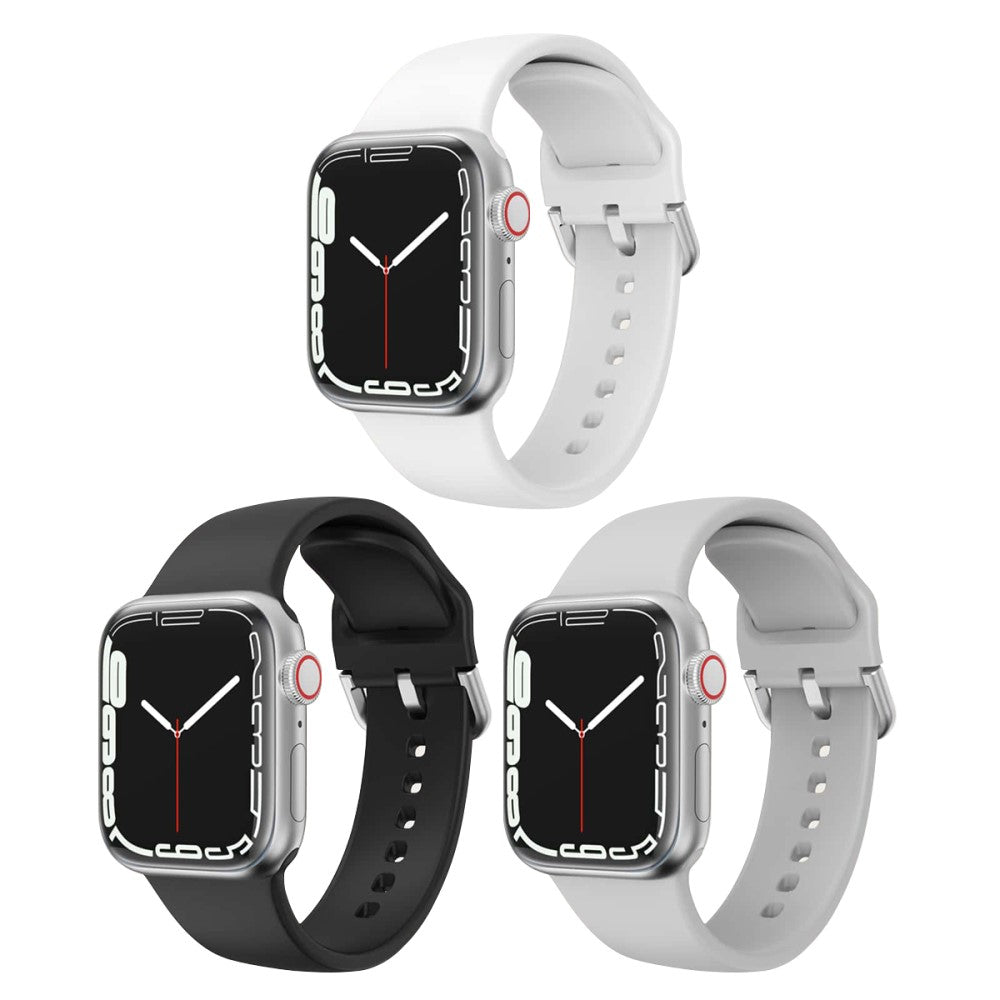 Helt Vildt Fed Silikone Universal Rem passer til Apple Smartwatch - Flerfarvet#serie_1