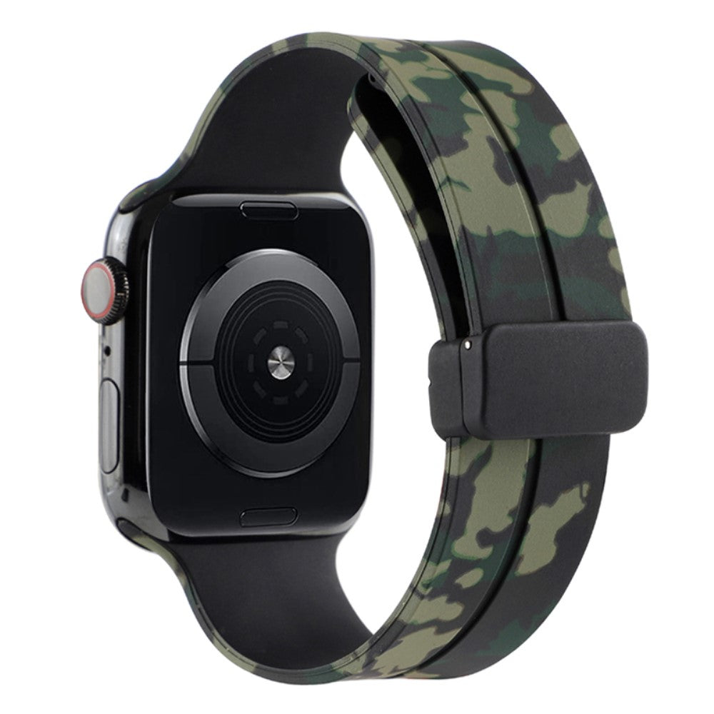Super Elegant Silikone Universal Rem passer til Apple Smartwatch - Grรธn#serie_1