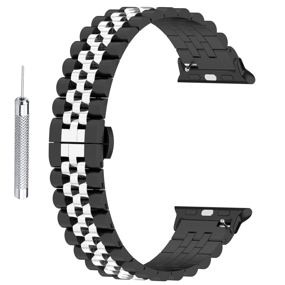 Meget Hรฅrdfรธr Metal Universal Rem passer til Apple Smartwatch - Sรธlv#serie_1