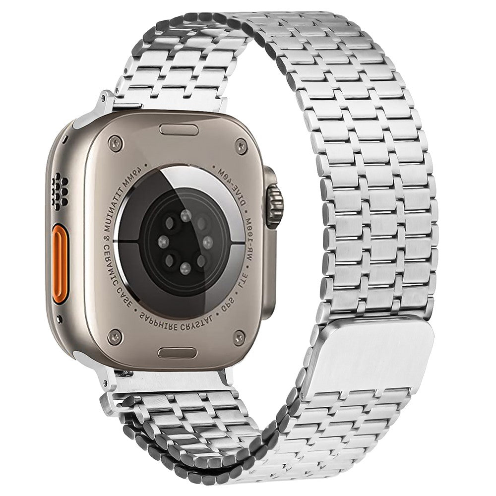 Helt Vildt Elegant Metal Universal Rem passer til Apple Smartwatch - Sรธlv#serie_299