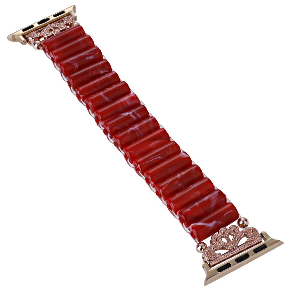 Vildt Fint Plastik Universal Rem passer til Apple Smartwatch - Rød#serie_2