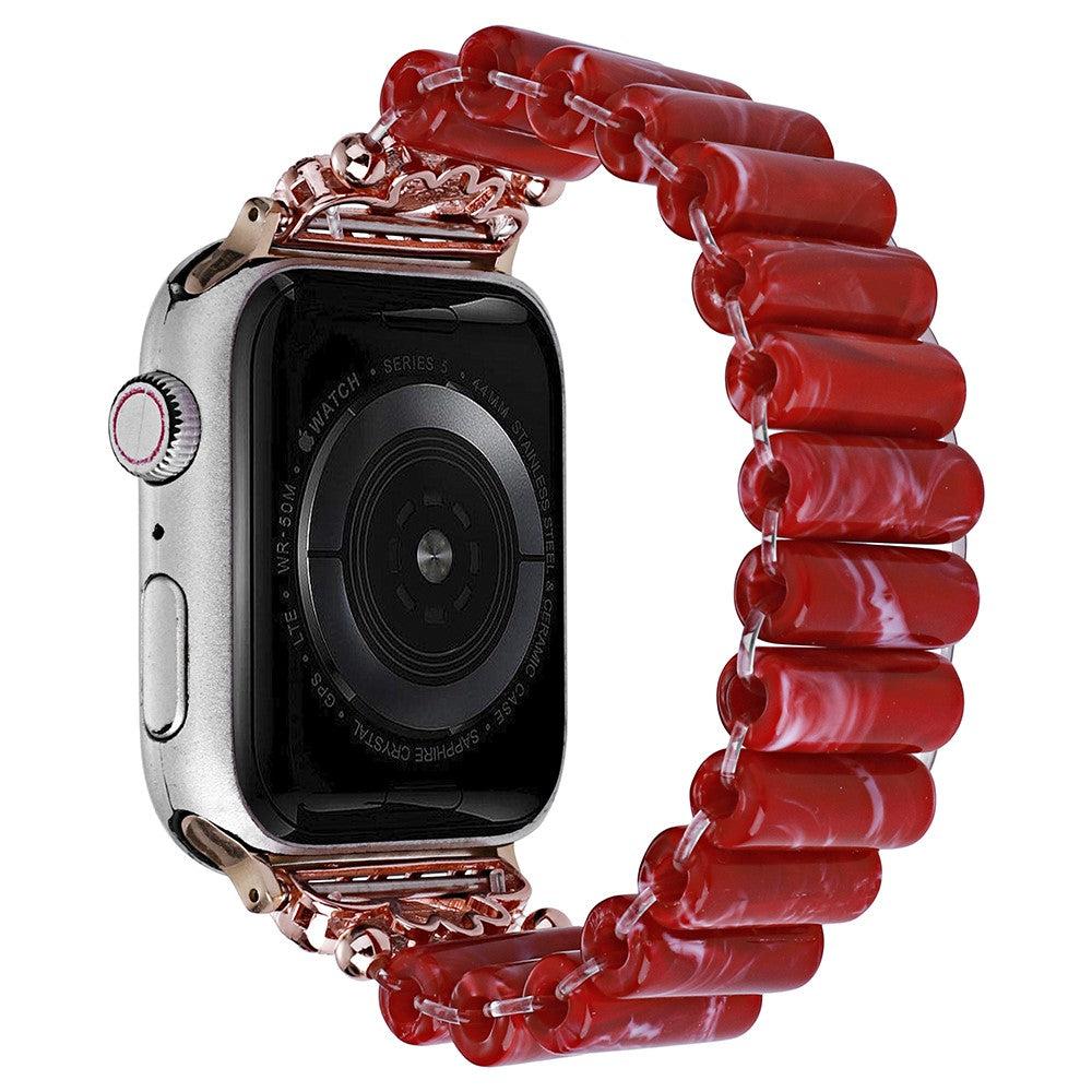 Vildt Fint Plastik Universal Rem passer til Apple Smartwatch - Rød#serie_2