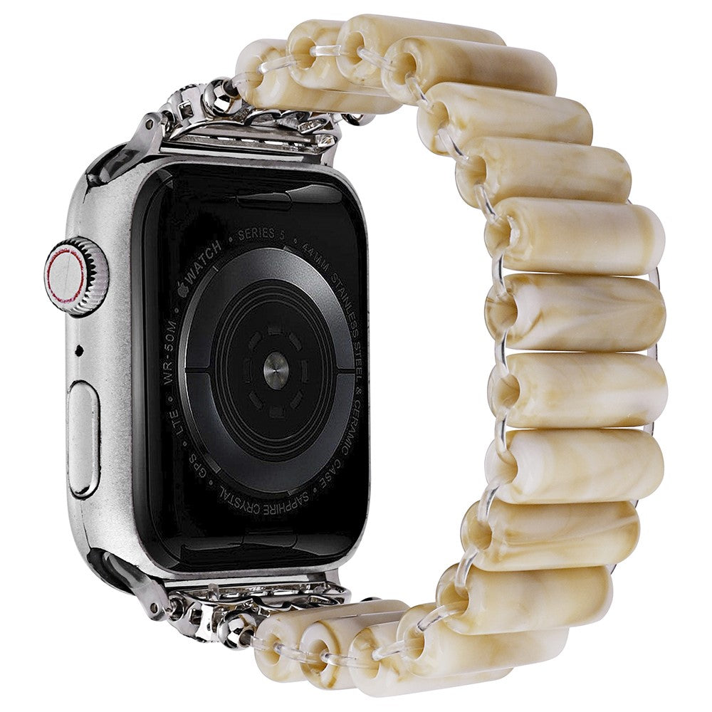 Vildt Fint Plastik Universal Rem passer til Apple Smartwatch - Brun#serie_6