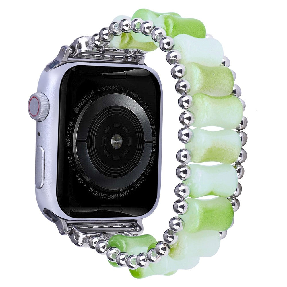 Helt Vildt Slidstรฆrk Plastik Universal Rem passer til Apple Smartwatch - Grรธn#serie_1