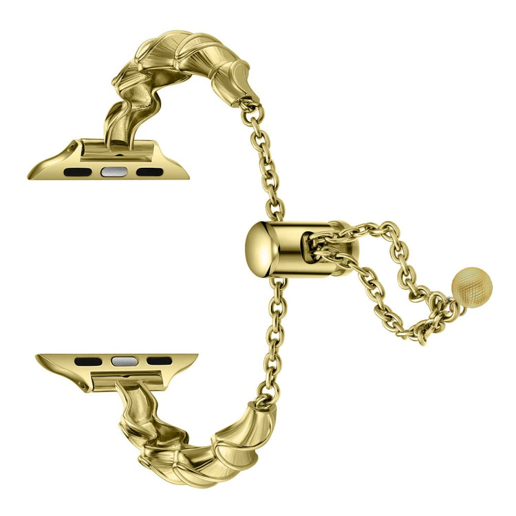 Vildt Hårdfør Metal Universal Rem passer til Apple Smartwatch - Guld#serie_2