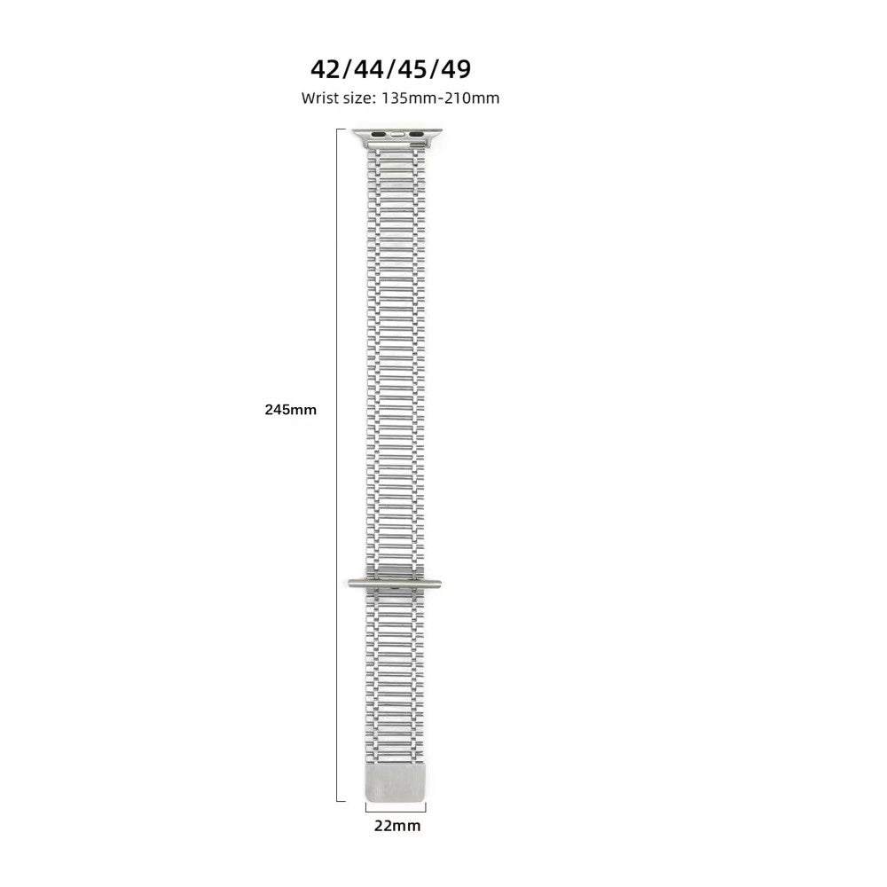 Helt Vildt Hårdfør Metal Universal Rem passer til Apple Smartwatch - Pink#serie_4