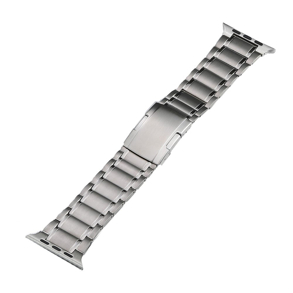 Helt Vildt Pรฆnt Metal Universal Rem passer til Apple Smartwatch - Sรธlv#serie_1