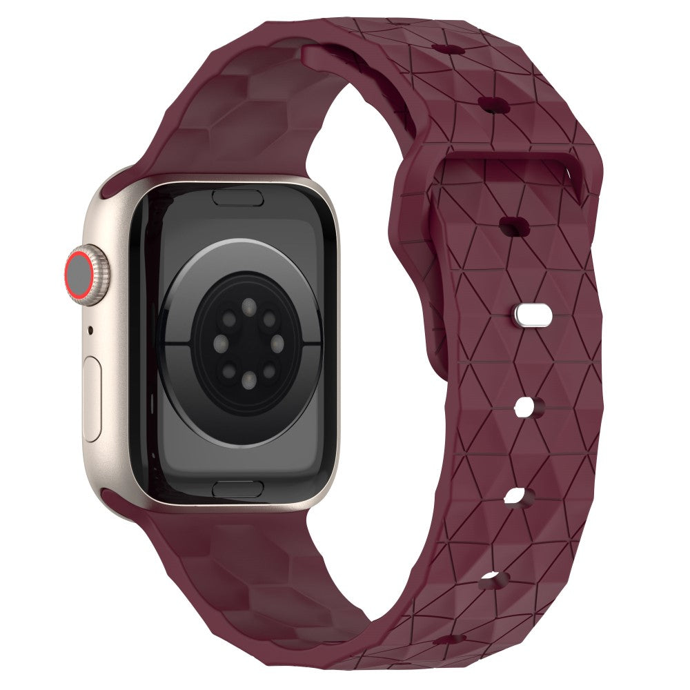 Mega Elegant Silikone Universal Rem passer til Apple Smartwatch - Rød#serie_8