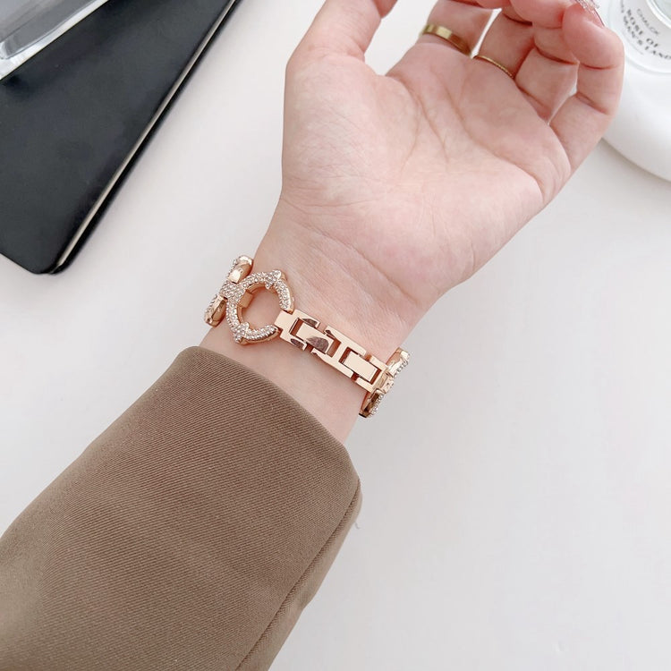 Alle Tiders Metal Universal Rem passer til Apple Smartwatch - Sølv#serie_2