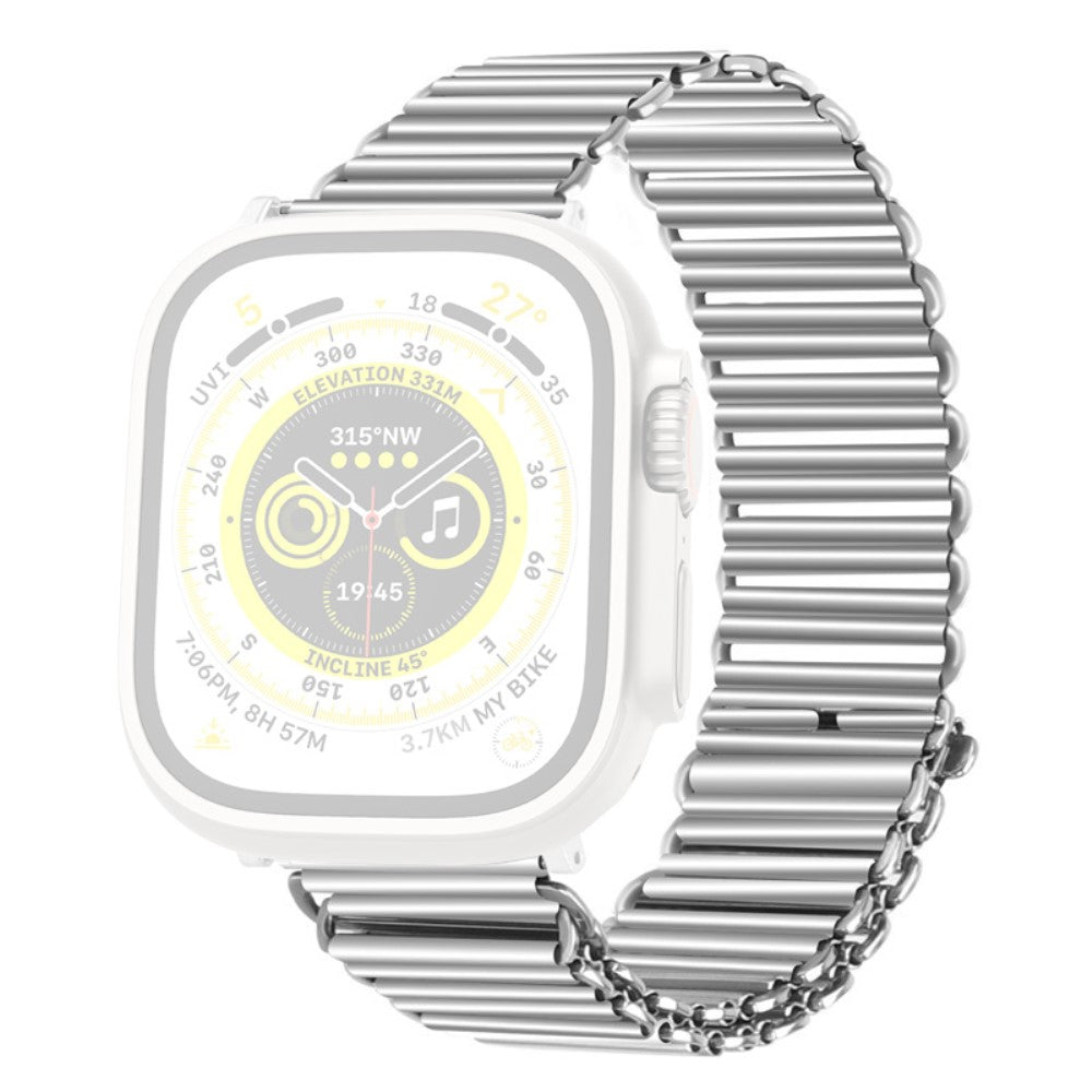 Tidslรธst Metal Universal Rem passer til Apple Smartwatch - Sรธlv#serie_1