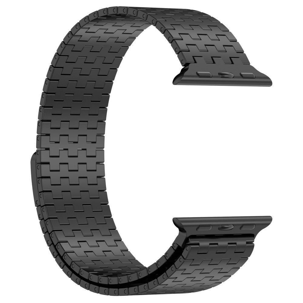 Helt Vildt Fantastisk Metal Universal Rem passer til Apple Smartwatch - Sort#serie_1