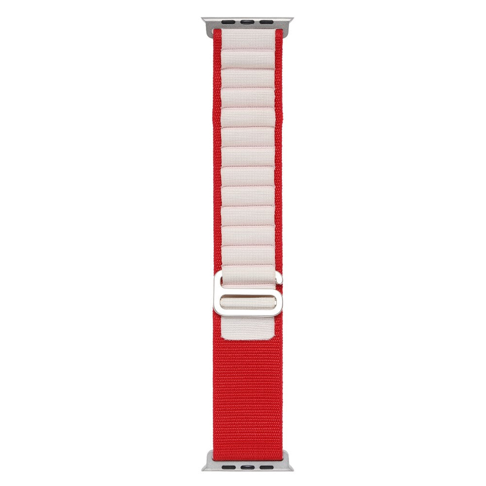 Helt Vildt Rart Nylon Universal Rem passer til Apple Smartwatch - Rรธd#serie_1