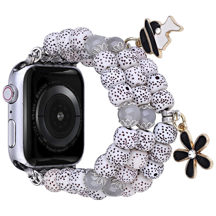 Vildt Flot Metal Og Plastik Universal Rem passer til Apple Smartwatch - Hvid#serie_3