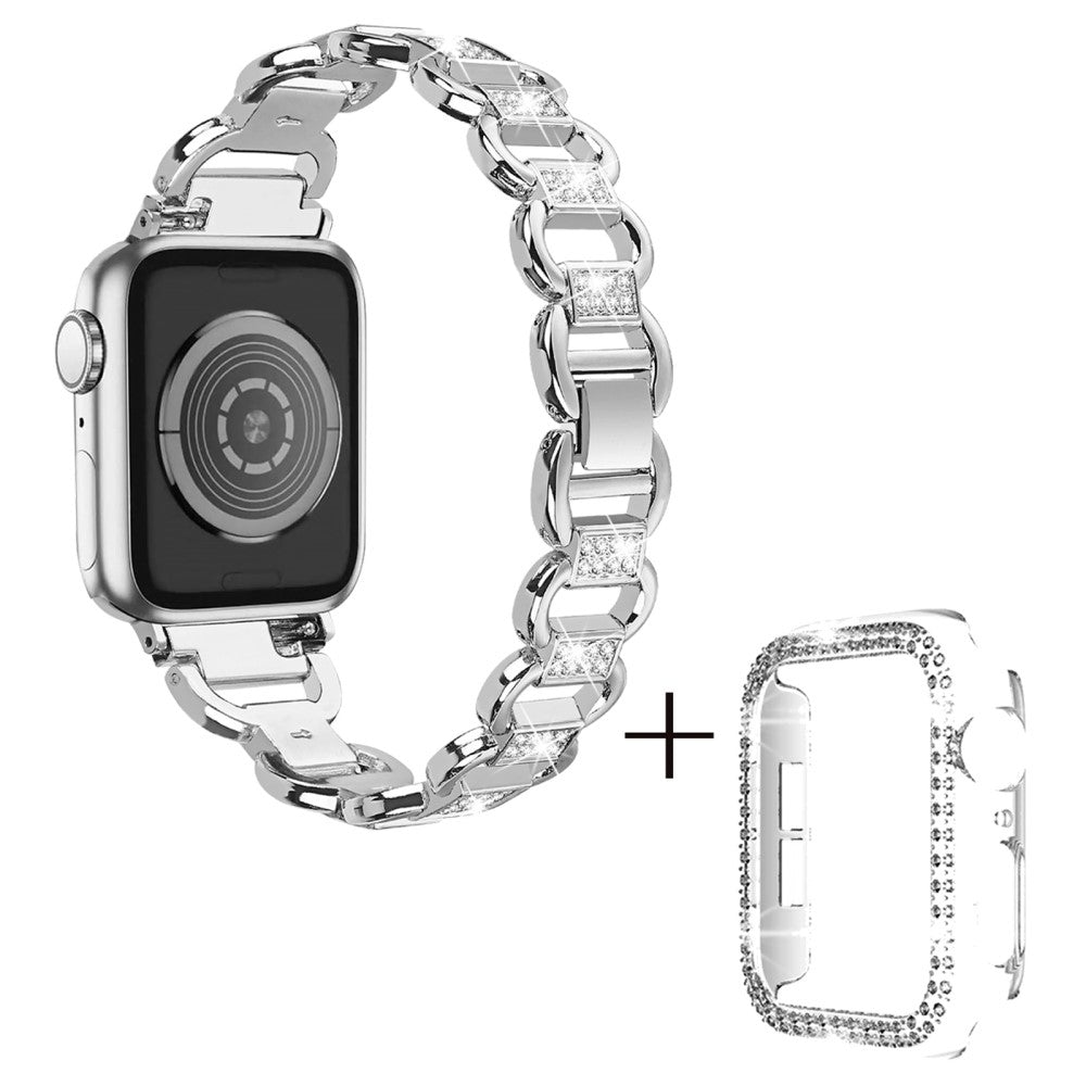 Metal Cover passer til Apple Smartwatch - Sรธlv#serie_1