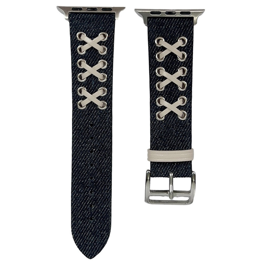 Apple Watch Series 9 45mm / Ultra 2 X-dรฉcor nylon strap - Black#serie_1