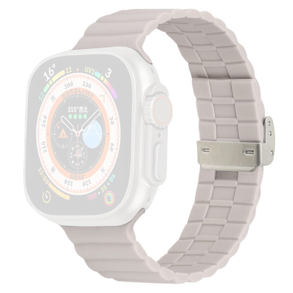 Apple Watch Series 9 45mm / Ultra 2 silicone strap - Starlight#serie_5