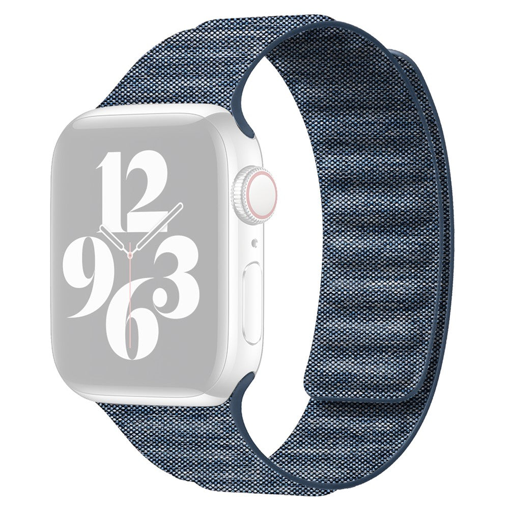 Apple Watch Series 9 41mm denim cloth style strap - Baby Blue#serie_3