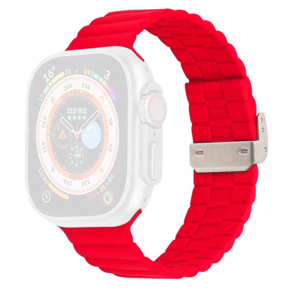 Apple Watch Series 9 41mm silicone strap - Red#serie_10