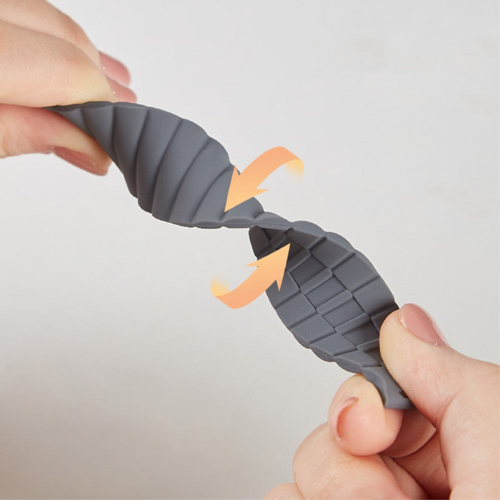 Vildt Fint Silikone Universal Rem passer til Apple Smartwatch - Hvid#serie_15