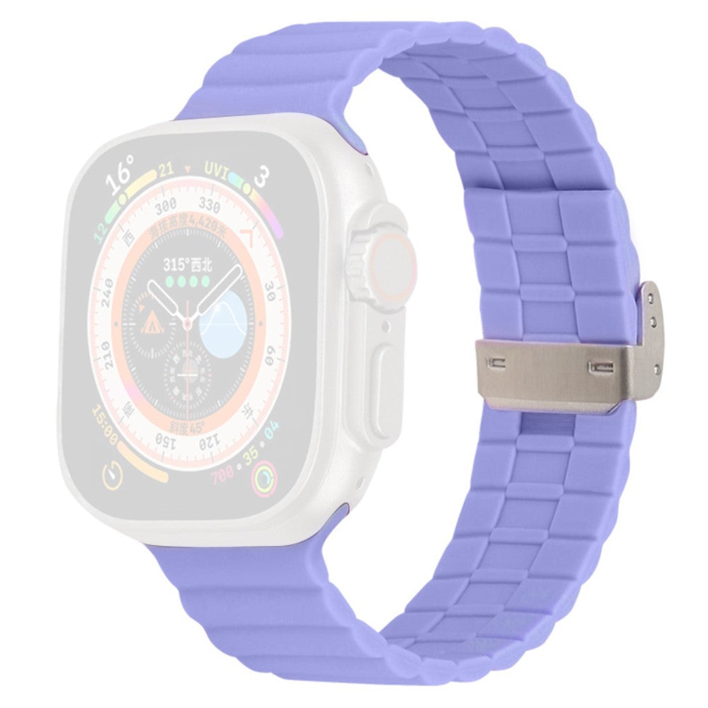 Apple Watch Series 9 41mm silicone strap - Purple#serie_3