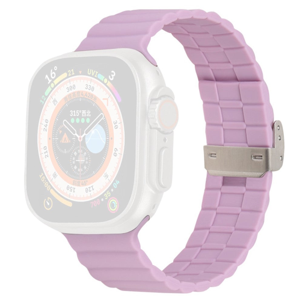 Apple Watch Series 9 41mm silicone strap - Light Purple#serie_4